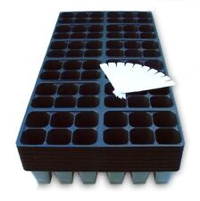 Seed Starter Trays, 1440 Cells: (240 Trays) Plus 10 Plant Labels, Germination picture