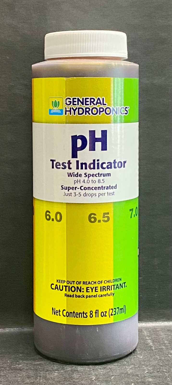 General Hydroponics pH Test Indicator 8 fl.oz. New General Hydroponics pH Test Indicator 8 fl.oz. New