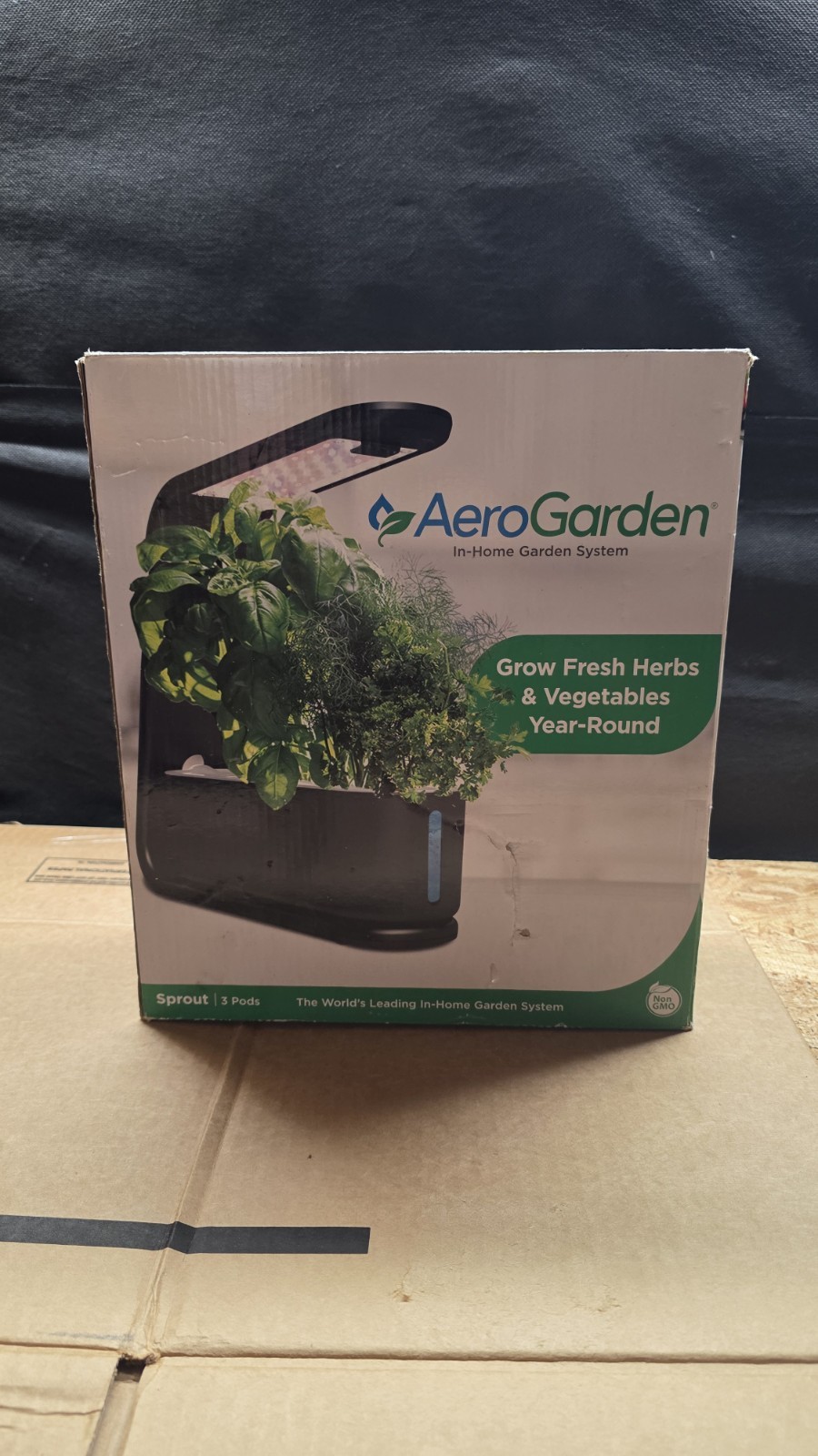 AeroGarden Sprout with Gourmet Herbs Seed Pod Kit Hydroponic Indoor Fresh Garden AeroGarden Sprout with Gourmet Herbs Seed Pod Kit Hydroponic Indoor Fresh Garden