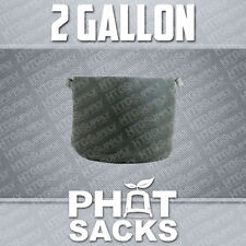 2 GALLON FABRIC GROW POTS SMART g container gro sacks breathable pots planters 1 picture