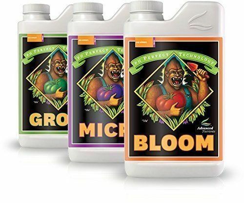 Advanced Nutrients Grow. Micro, Bloom Bundle pH Perfect Base GMB