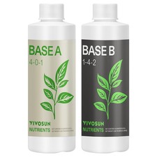 VIVOSUN Nutrients Base A(4-0-1) B(1-4-2) Bundle Fertilizer for Hydroponic Plant picture