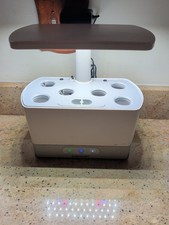 AeroGarden Harvest 6 Pod Indoor LED Hydroponic Garden System Sage Green 100690 picture